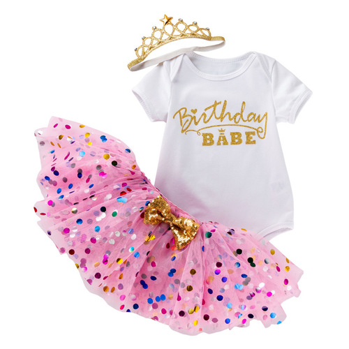 Baby birthday party dresses girl Birthday Dress