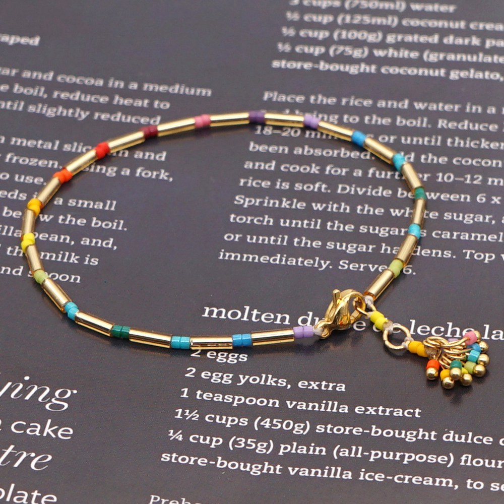 Nihaojewelry Bohemian Style Rainbow Miyuki Beads Handmade Bracelet Jewelry Wholesalepicture2