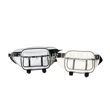 创意新款杜邦纸斜跨包 防水tyvek腰包 时尚潮流特卫强蹦迪包