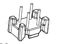 磁环底座     3.0*3.0      2+2       JY-B014