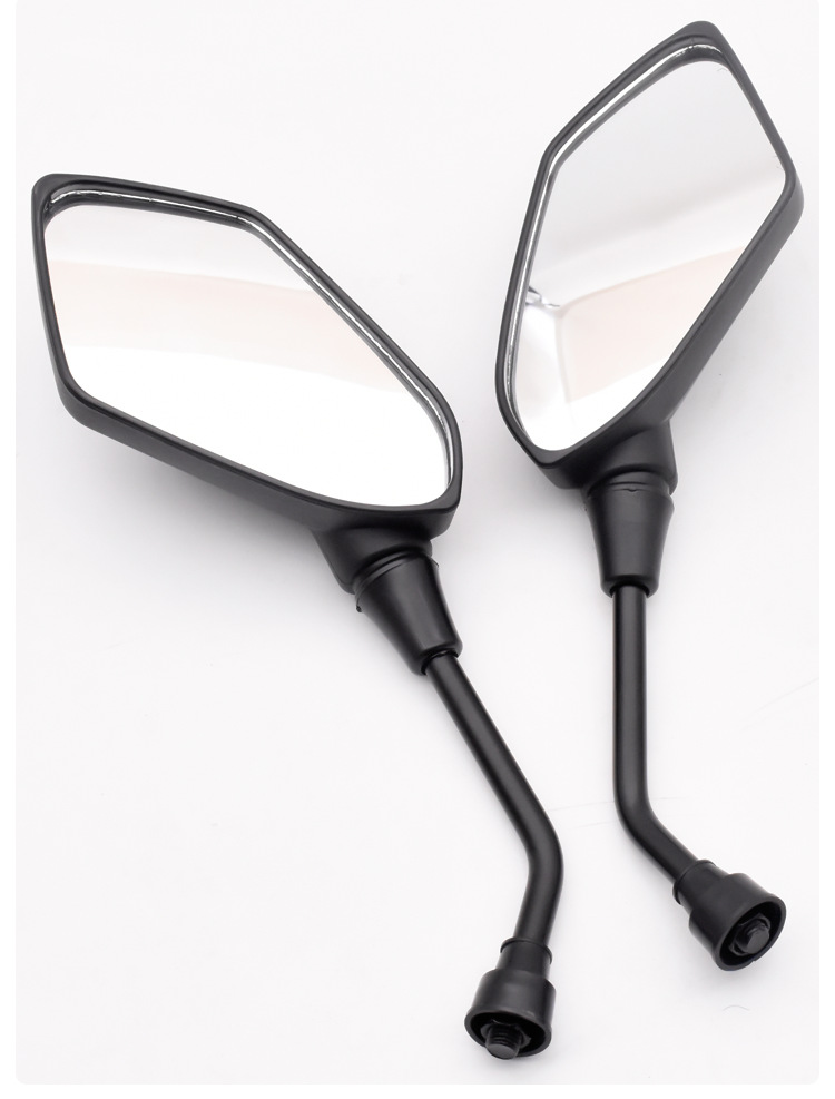 Electric Motorcycle Adjustable Reflector Modified Diamond-Shaped Convex High-Definition Reversing Rearview Mirror Universal 10m 8m