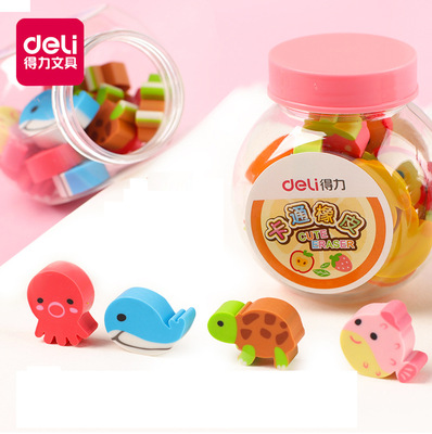 Effective 7533 Cartoon eraser animal Shape rubber student Children&#39;s Gifts Mini eraser wholesale