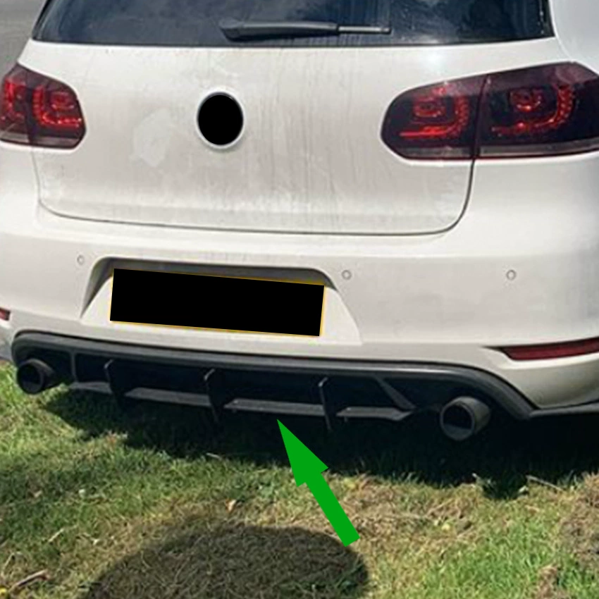 Applicable to Volkswagen Golf 6 GTI Golf MK6 GTI Tail Lip Copyclatone Relatable Blade Wind Knife Modification