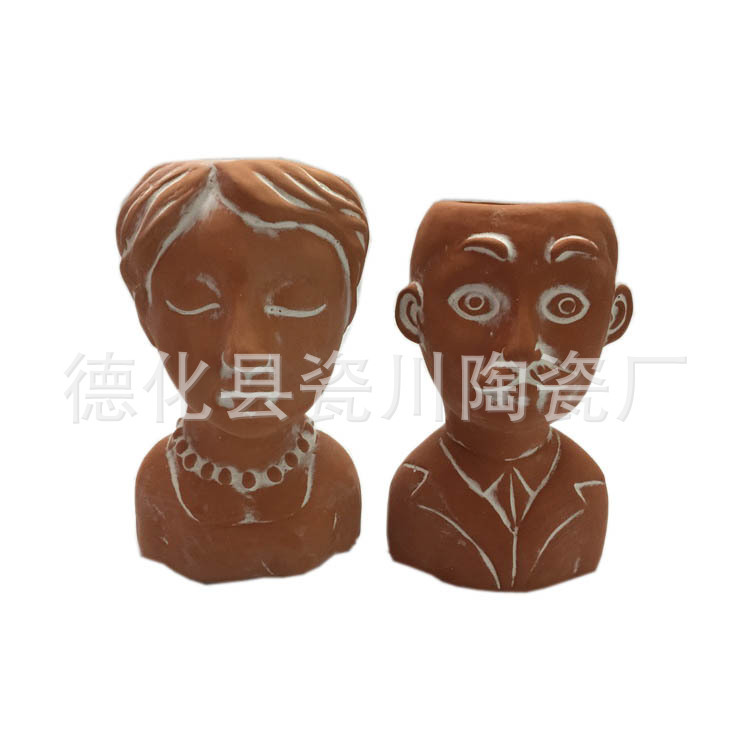 Ceramic export foreign trade succulent flower pot home furnishings clay ceramic flower pot desk face small flower pot Ceramic export foreign trade succulent flower pot home furnishings clay ceramic flower pot desk face small flower pot