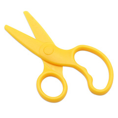 Wholesale Round-Tip Children's Scissors, Small Art Scissors, All Plastic Children's Scissors