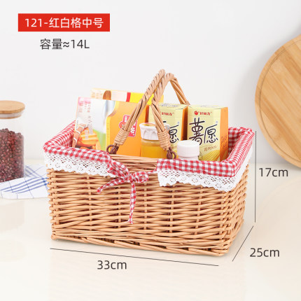 Color primario cuadrado rojo y blanco forro a cuadros tamaño pequeño