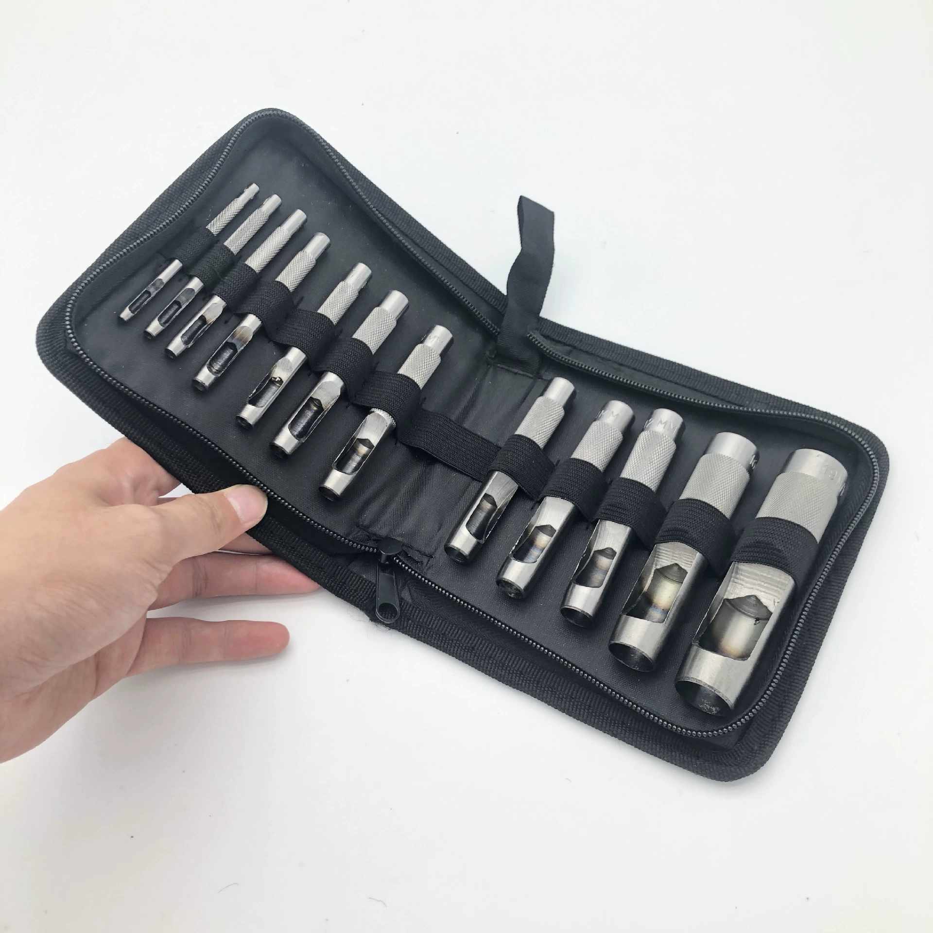 Belt, hole puncher, shopping bag, set, factory direct supply