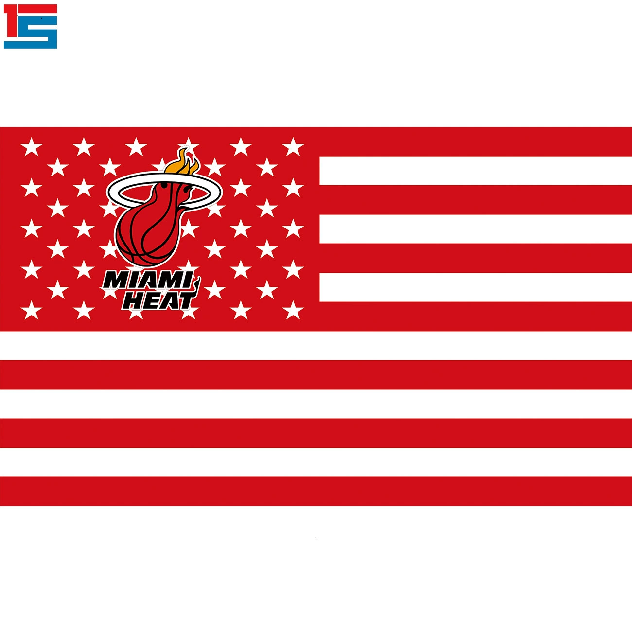 Флаг полиестерный 3FT*5FT NBA Heat флаг шов двойная линия двойная линия плюс медная пряжка доставка 24 часа