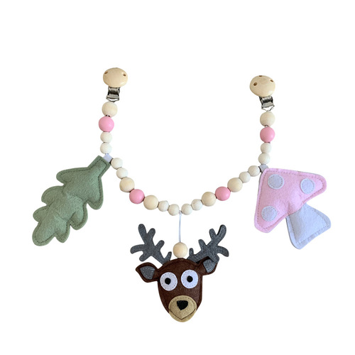 INS decorated Nordic style Amazon baby bracelet nipple clip nipple chain teething toy baby carriage clip bracelet