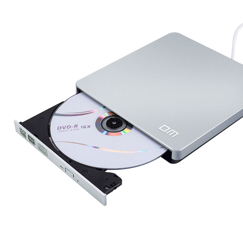 DM Внешний портативный DVD рекордер USB мобильный световой диск настольный ноутбук Type-C универсальный DR001