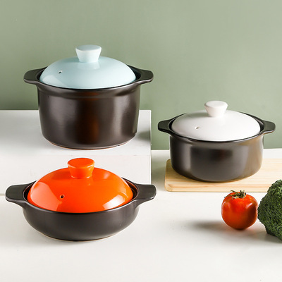 Casserole household Gas stove Soup pot Stew pot Porridge Claypot Casserole Korean Radiant-cooker gift customized