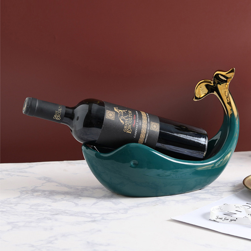 陶瓷坚果盘干果盘客厅家用欧式 红酒架陶瓷摆件 酒托潮州厂家批发