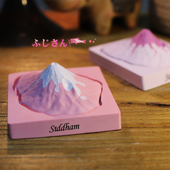 Japanese Mount Fuji car perfume ornaments snow mountain fireless aromatherapy indoor household essential oil diffuser stone fragrance