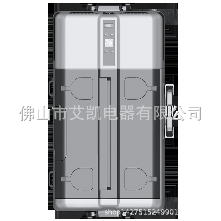 冰虎拉杆车载冰箱制冷压缩机12v24v220V车家两用冷冻冷藏汽车货车