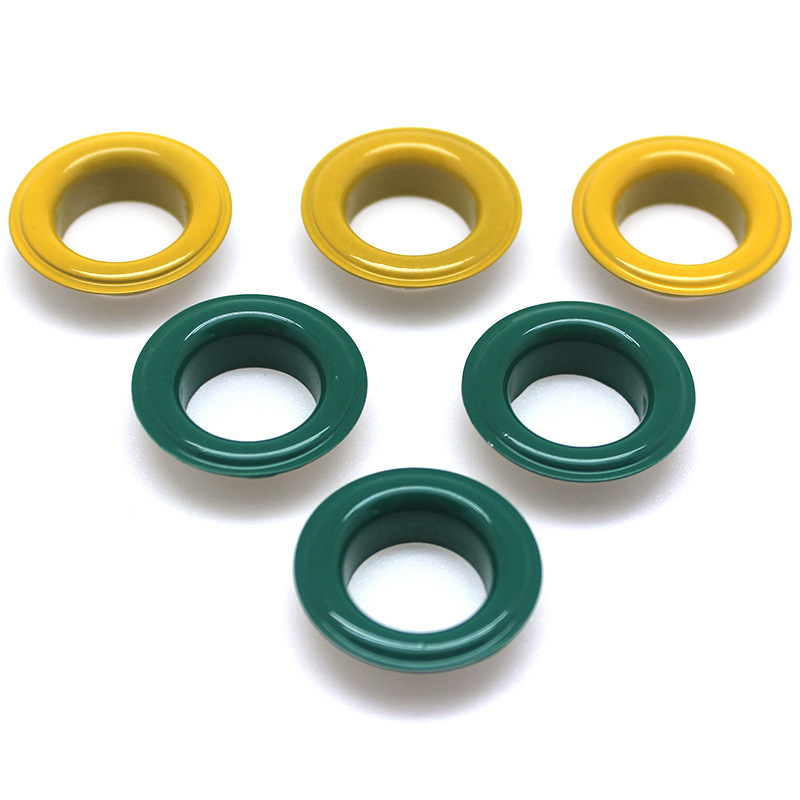 800#喷漆全自动机器用金属鸡眼扣 无纺布手提袋箱包服饰装饰扣眼