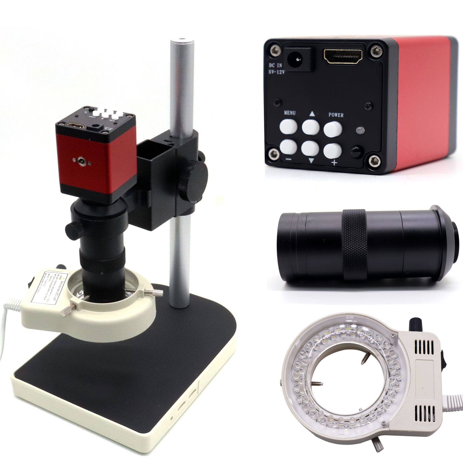 high definition 1080P Industry Electron Microscopy VGA/HDMI Digital magnifier repair mobile phone PCB Circuit board