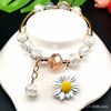 Cute fresh bracelet, jewelry flower-shaped, accessory, Japanese and Korean, flowered