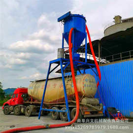 气力输送机图片价格脉冲除尘粉煤灰清库装车机水泥粉清仓吸灰机