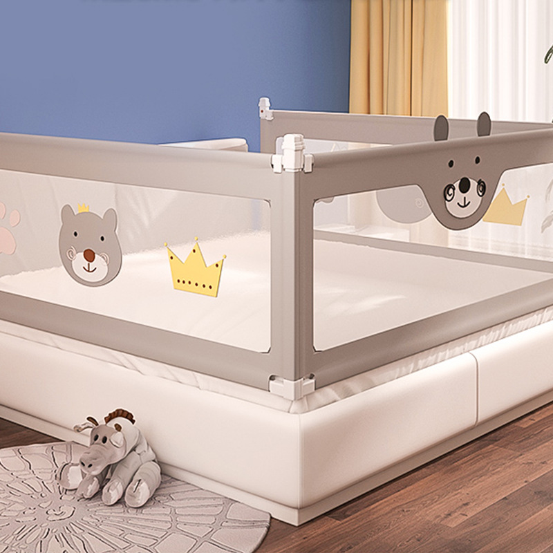 Lift-and-lower bed rail bulk children's vertical lift bed rail bed guardrail vertical lift bed rail