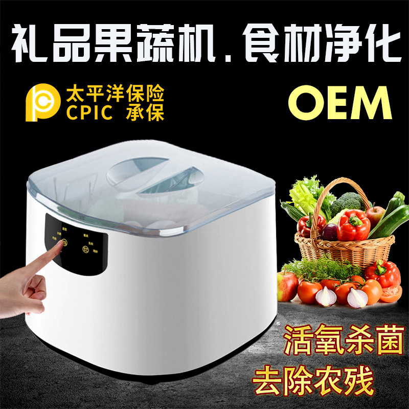 果蔬清洗機 智能臭淨化機 蔬菜肉類清洗 源頭廠家批發貼牌OEM