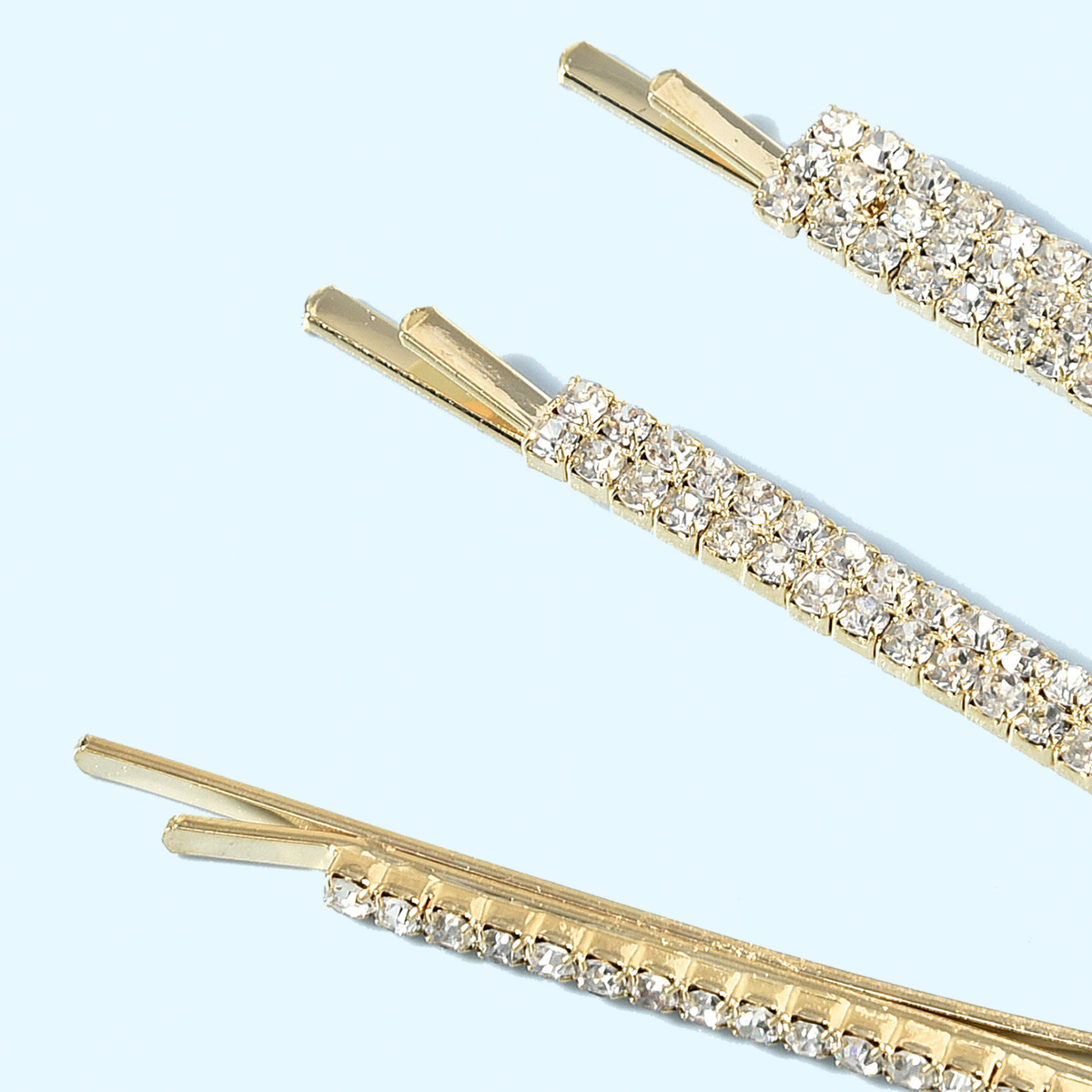 Diamond Hairpin in gold