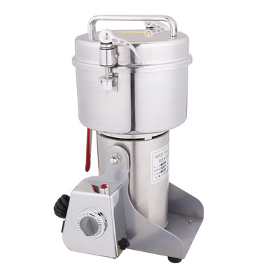 摇摆式钢中药粉碎机500克g超细磨粉机家用电动打粉机小型研磨机|ms