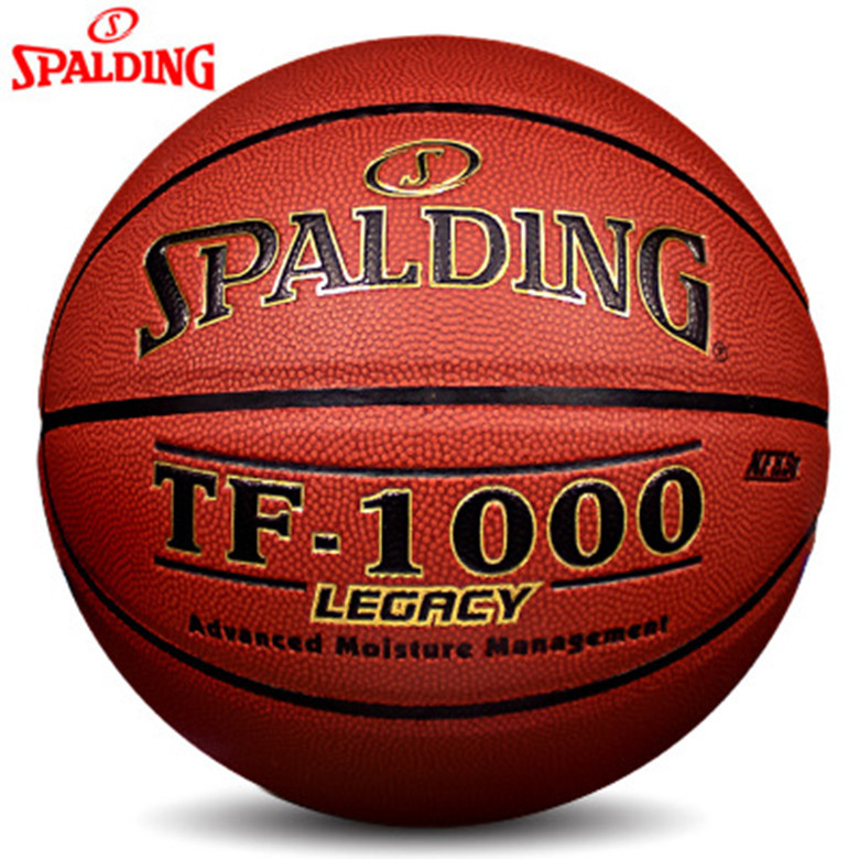 斯伯丁篮球正品 TF-1000经典比赛室内PU吸汗防滑篮球批发74-716A