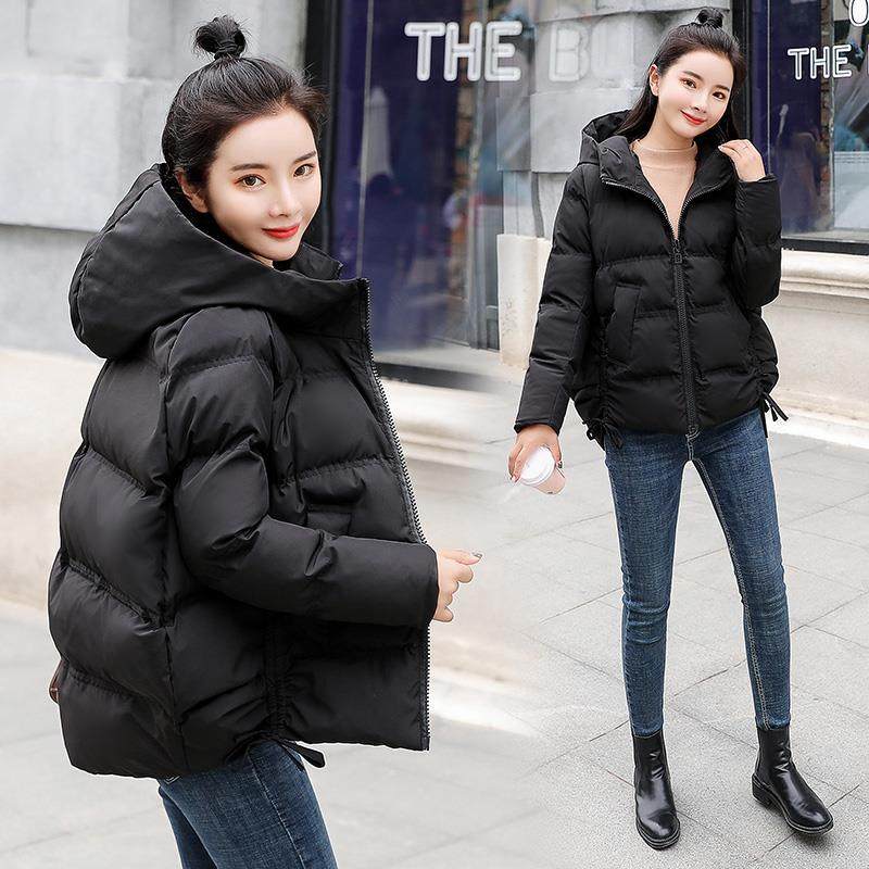 Chaqueta corta de algodón para mujer — estilo oversize, cálida y ligera, nueva tendencia 2020, moda casual