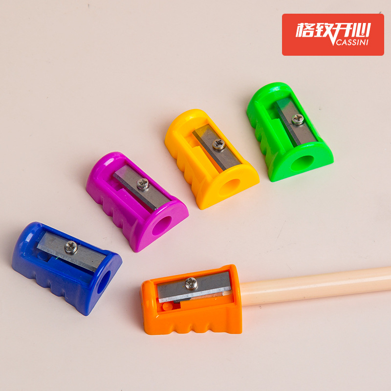 Gezhihappy PS1010 mini simple pequeño manual sacapuntas estudiante solo agujero sacapuntas plástico sacapuntas