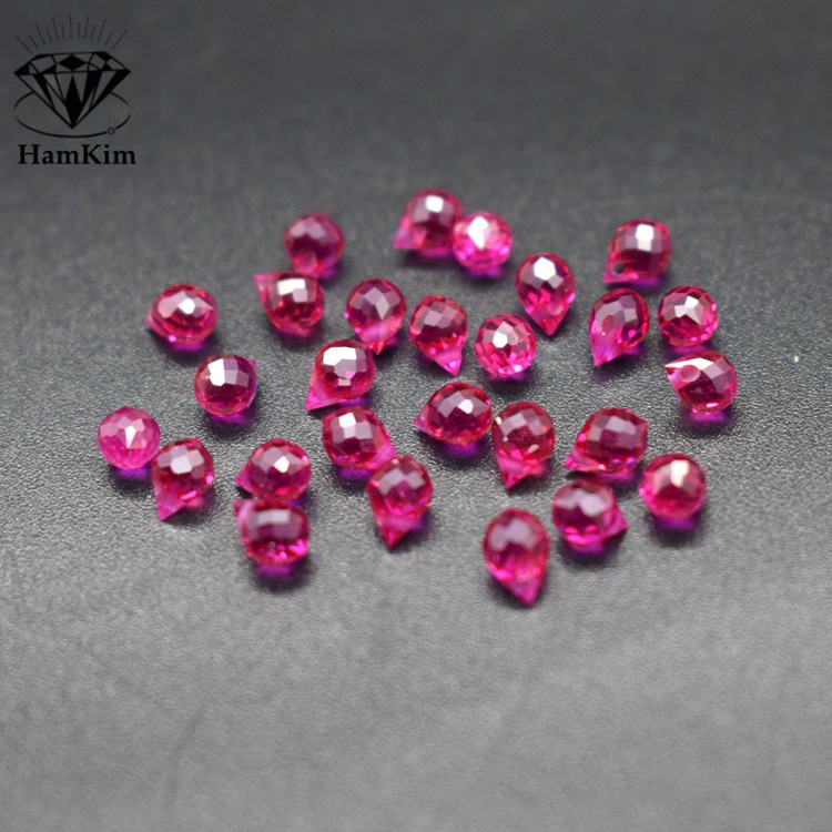 立体水滴 横孔红刚