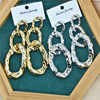 Acrylic chain, trend brand earrings, 2020, suitable for import, European style