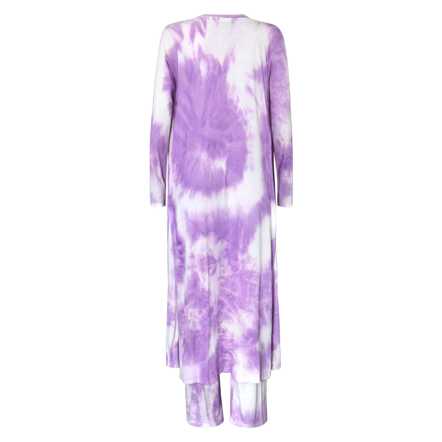 women s high elastic pit strip tie-dye three-piece suit nihaostyles clothing wholesale NSBMF80100