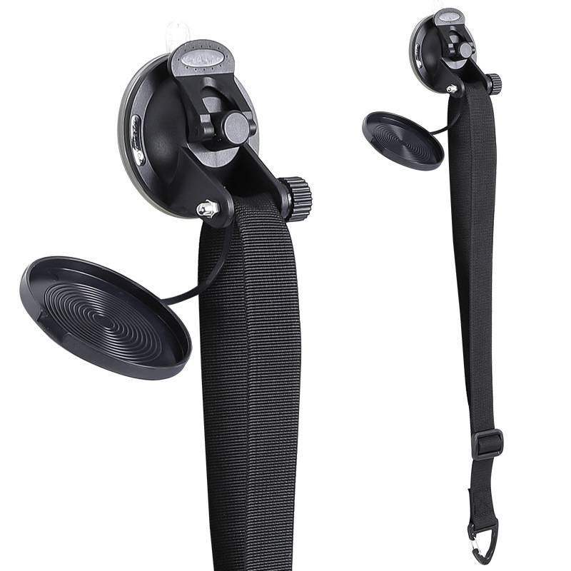 重型野外车载帐篷吸盘 黑色带绳挂钩吸盘 帐篷橡胶吸塑挂件批发