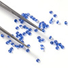 Blue gemstone, sapphire jewelry, 1mm, 2mm, wholesale