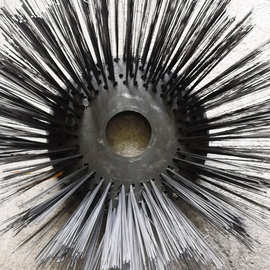 鲨普 扫路刷 sweep cleaning brush 钢丝轮钢丝刷