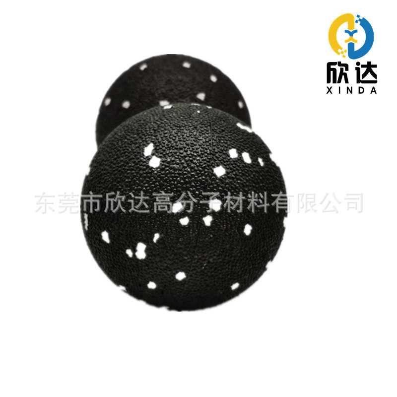 EPP迷你花生按摩球背肩颈腰腿康复训练小球 健身器材用品批发