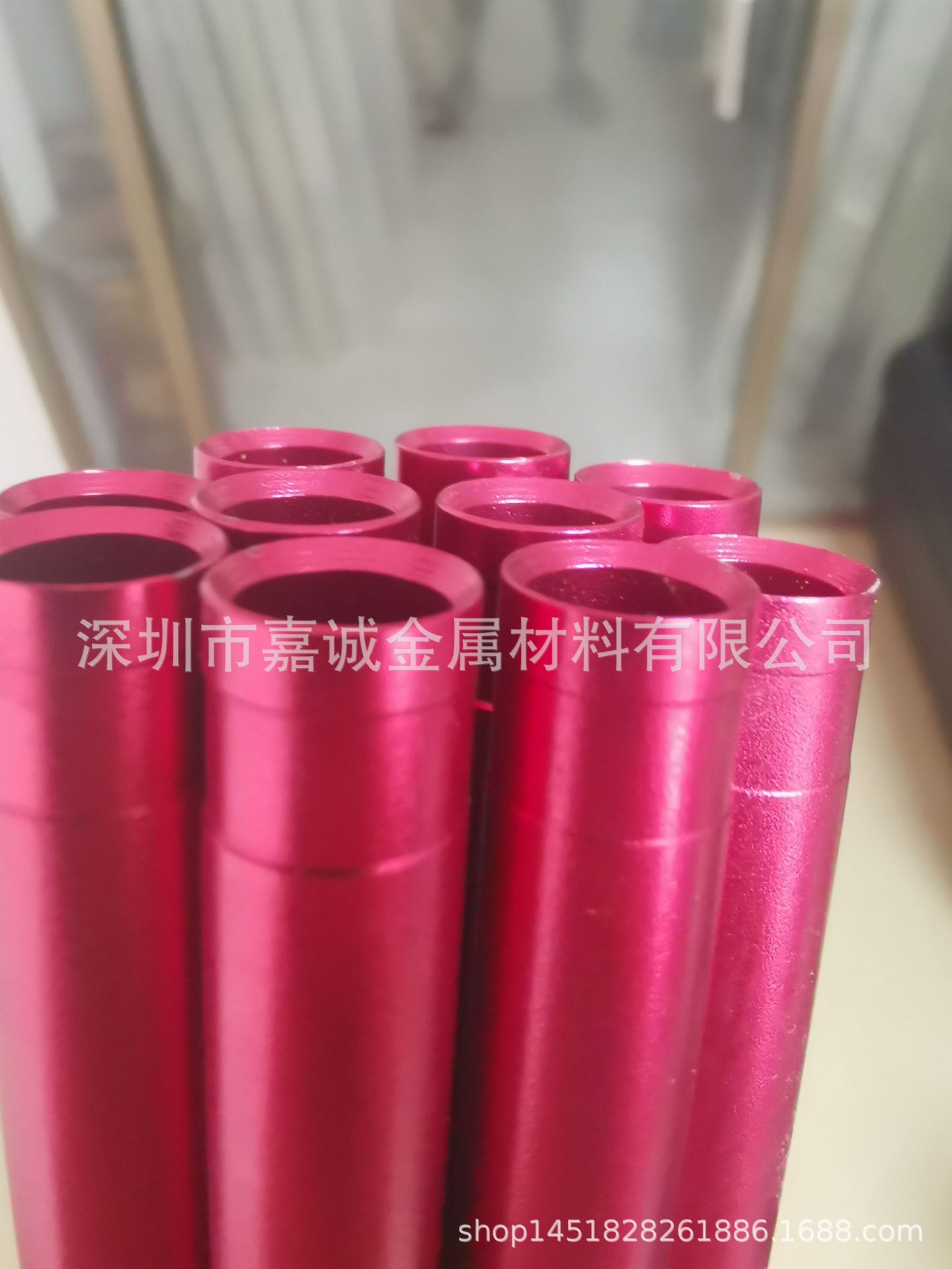 热卖6061超硬铝管 外19内16 彩色阳极氧化 外16内12.1 零切零售