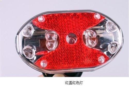 Bicycle red tail light bicycle tail light 9LED mountain bike safety warning light bicycle riding equipment accessories