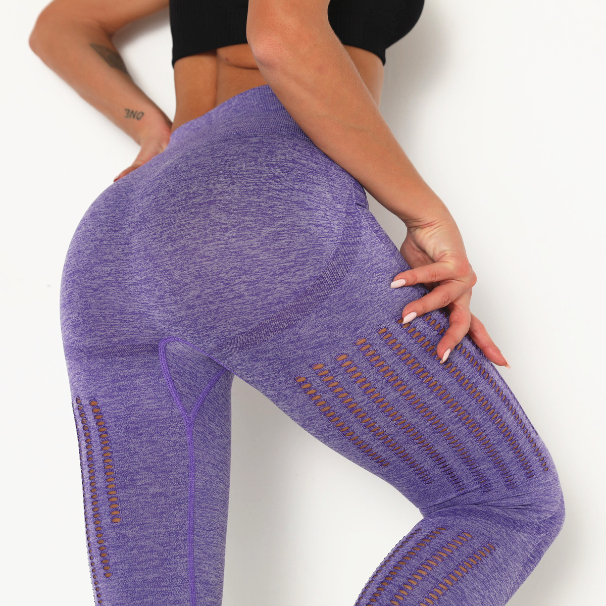  seamless high waist tight yoga pants  NSLX9033