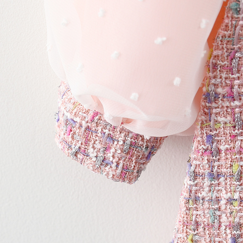 Mädchen Kleines Duftkleid Herbst Baby Mädchen Langarm Kinderkleid_voghion.com