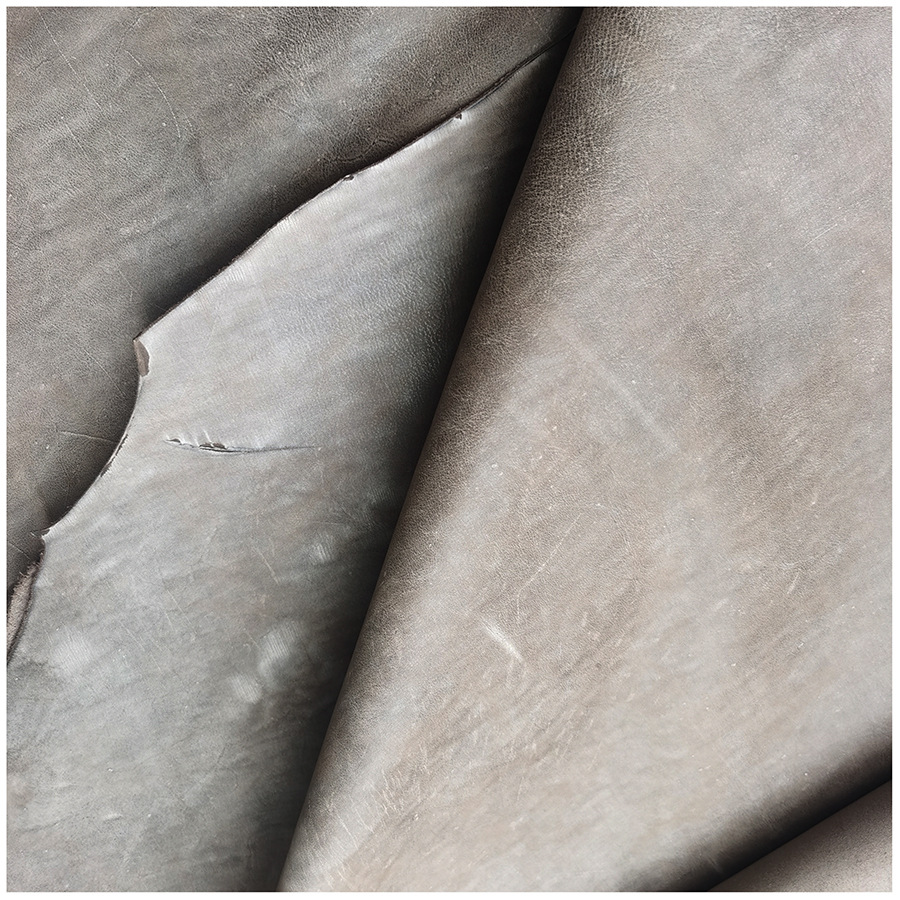 现货特价供应1.3-1.5mm厚自然复古抛光擦色雾蜡皮