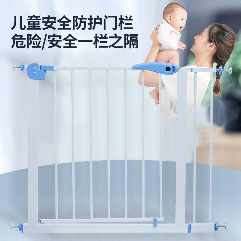 門護欄 免打孔寶寶樓梯口防護欄兒童安全門欄 寵物狗圍欄寵物門欄