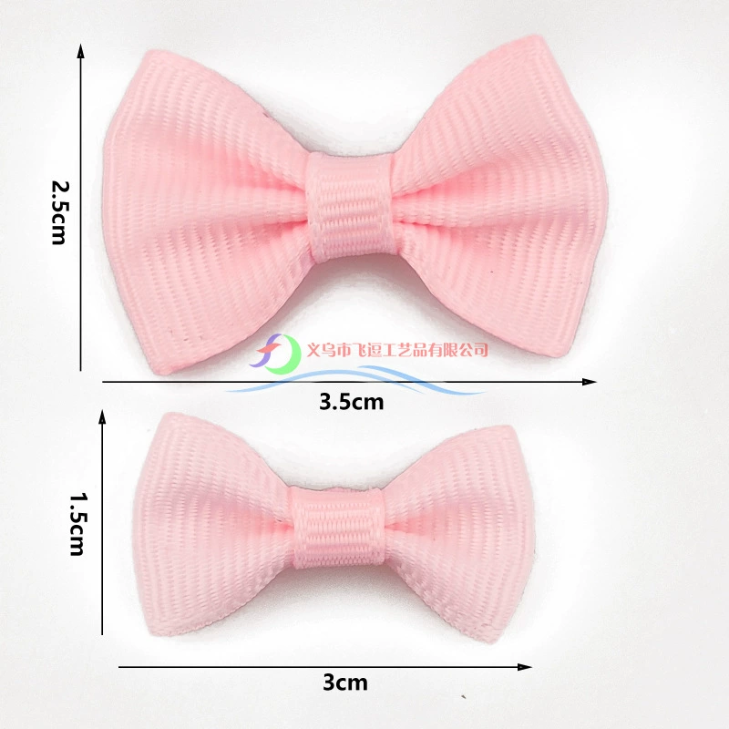 Мини маленький узел Ребристый пояс с бантом маленькая лента цветочное нижнее белье Аксессуары Детская повязка для волос украшение для торта