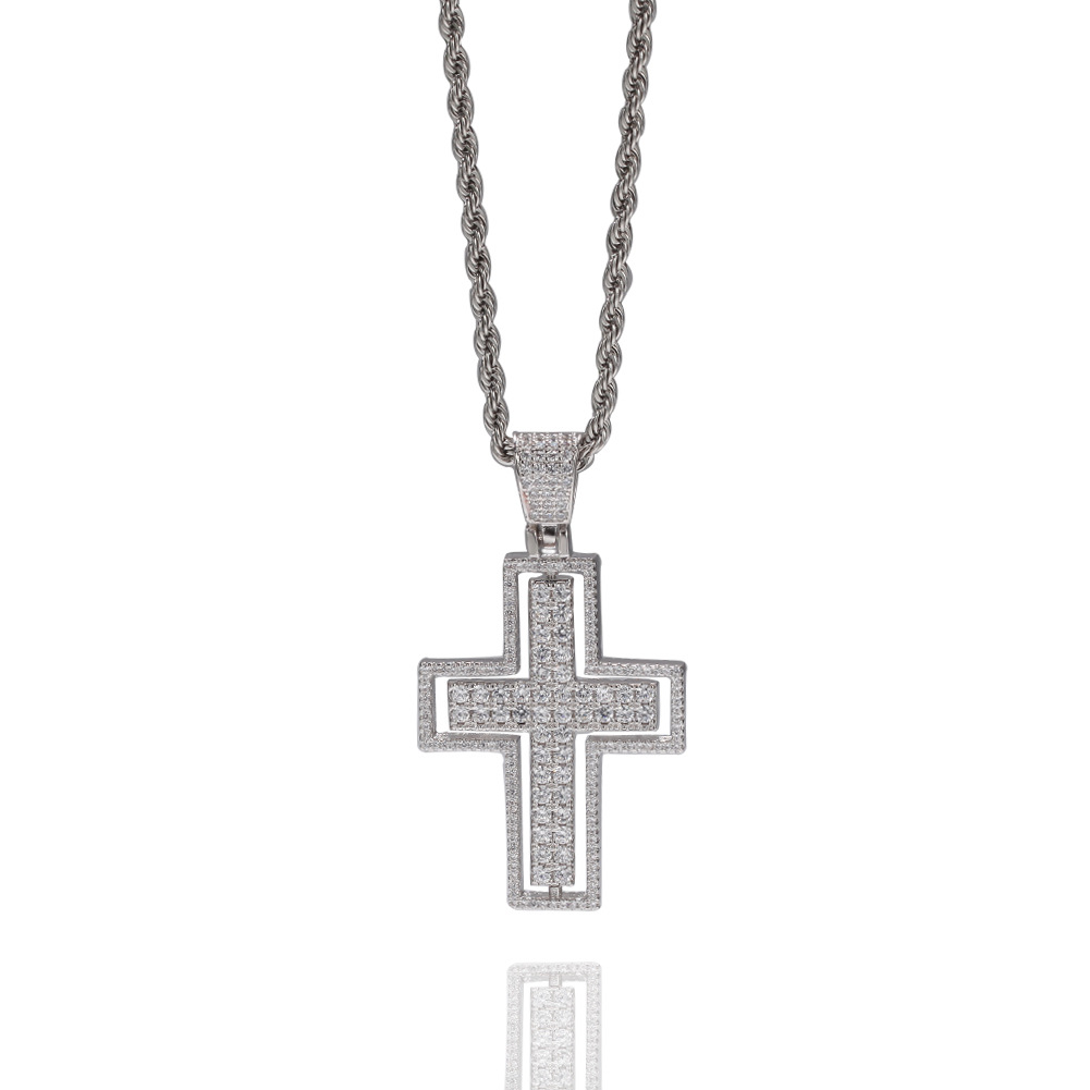 Cross Necklace - Silver
