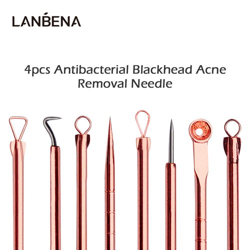LANBENA Blue Beina rose gold 4-piece set (pink) new packaging