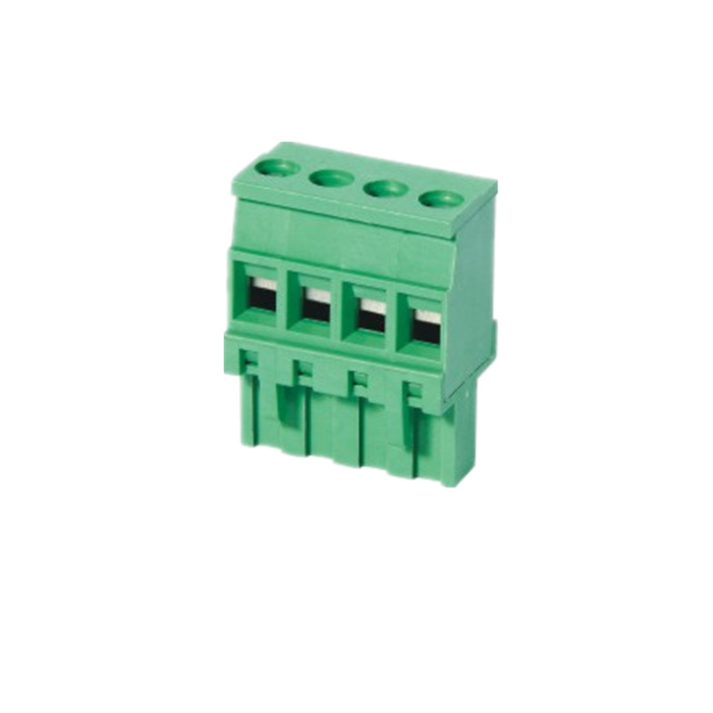 PCB板接线端子，DC128R-5.0 弯脚，铁方块超越电子，可做高低位