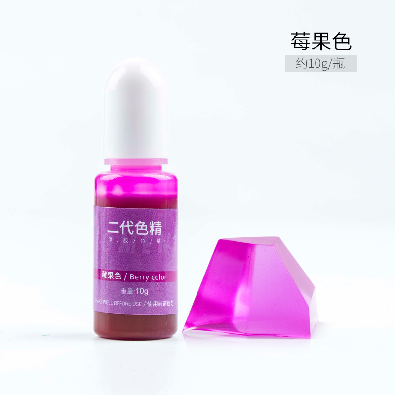 Cross border Amazon wholesale 24 color second-generation drop gel colorant, crystal drop gel high co