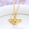 Pendant, golden necklace, chain for key bag , European style