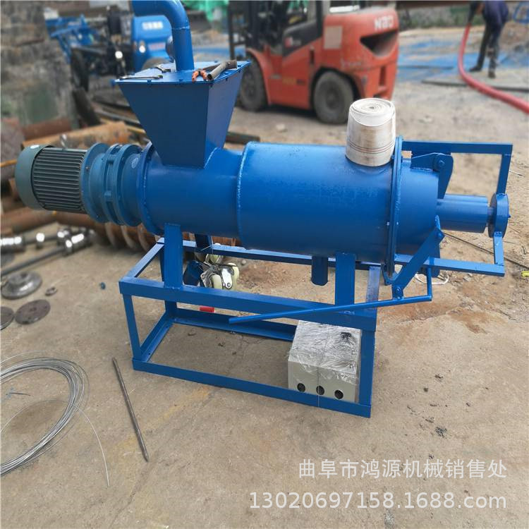 养殖业干湿粪便脱水机 牛粪鸡粪脱水机 粪便干湿分离机