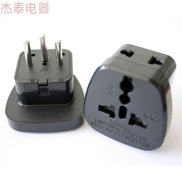 瑞士转换插头 瑞士一转二转换插座 瑞士大面板转换插头